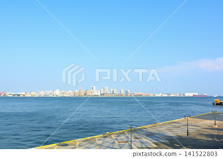 Scenery around Kobe's Meriken Park Scenery around Kobe's Meriken Park 141522803