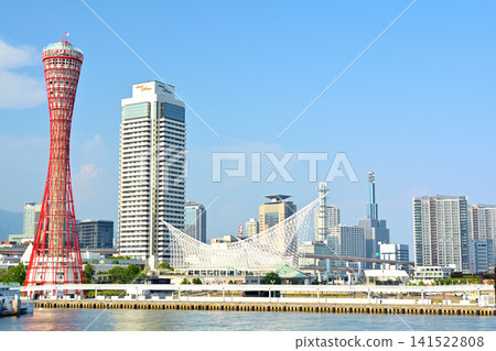 Scenery around Kobe's Meriken Park Scenery around Kobe's Meriken Park 141522808