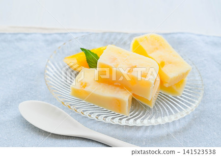 Homemade milk watermelon jelly Homemade milk watermelon jelly 141523538