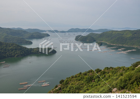 Beautiful scenery of Yuudachiukeyama in Bizen City, Okayama Prefecture, Japan Beautiful scenery of Yuudachiukeyama in Bizen City, Okayama Prefecture, Japan 141523594