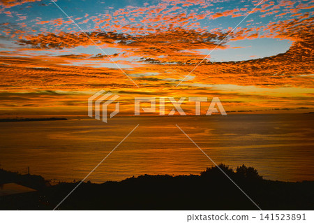 Beautiful sunset in Okinawa Beautiful sunset in Okinawa 141523891