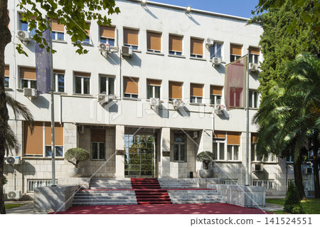 The parliament of Montenegro building in Podgorica The parliament of Montenegro building in Podgorica 141524551
