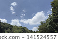white clouds over the mountains 141524557