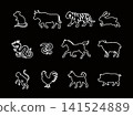 Zodiac Icon Set 7 141524889