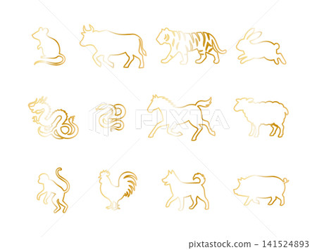Zodiac Icon Set 9 Zodiac Icon Set 9 141524893