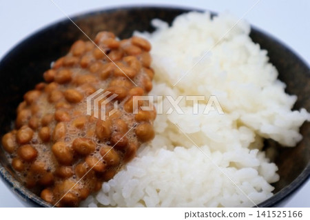 Natto rice Natto rice 141525166