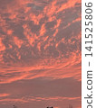 A cloud that stains red 141525806