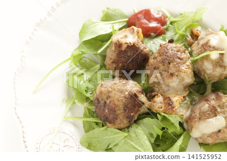 Cheese-filled meatballs Cheese-filled meatballs 141525952