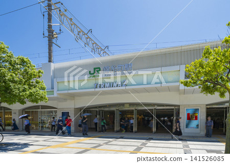 Streetscape and station square at the north exit of Kinshicho Station in Tokyo Streetscape and station square at the north exit of Kinshicho Station in Tokyo 141526085