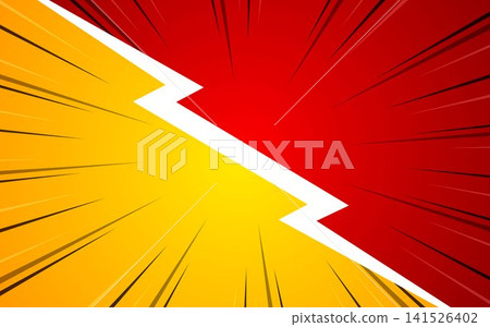 Comic versus cartoon fight template background. vector illustration EPS 10. Comic versus cartoon fight template background. vector illustration EPS 10. 141526402