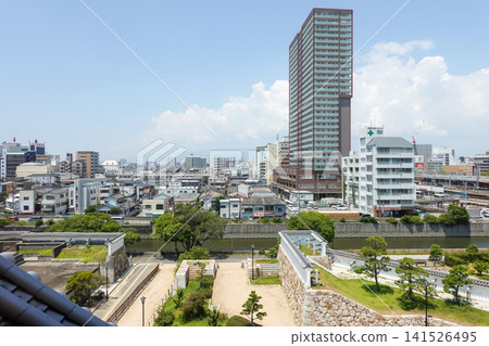 從尼崎城天守閣眺望(阪神尼崎附近)*拍攝於2026年7月 從尼崎城天守閣眺望(阪神尼崎附近)*拍攝於2026年7月 141526495