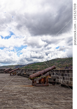 Historic Cannons on the Ramparts of Fort Adelaide - Citadelle, Mauritius Historic Cannons on the Ramparts of Fort Adelaide - Citadelle, Mauritius 141527039