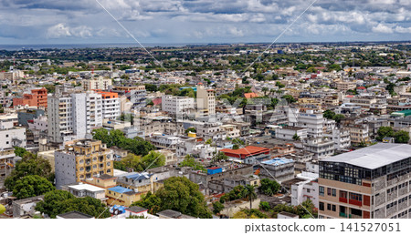 Panoramic Skyline of Port Louis City and Harbor, Mauritius Panoramic Skyline of Port Louis City and Harbor, Mauritius 141527051