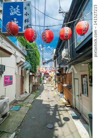 A daytime scene of Tanuki Alley/Hachinohe Yokocho in Aomori Prefecture, Hachinohe City A daytime scene of Tanuki Alley/Hachinohe Yokocho in Aomori Prefecture, Hachinohe City 141527215