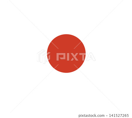Flag of Japan isolated in heart shape. Flag of Japan isolated in heart shape. 141527265