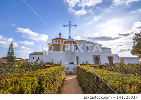 La Rabida Monastery in Huelva, Spain . Historic Andalusian Architecture La Rabida Monastery in Huelva, Spain . Historic Andalusian Architecture 141528037