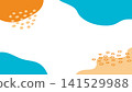 Fluid Shape Frame - Summer Colors - 16:9 141529988