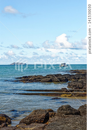 Volcanic Rock Pools and Coin de Mire Island View from Cap Malheureux, Mauritius Volcanic Rock Pools and Coin de Mire Island View from Cap Malheureux, Mauritius 141530030