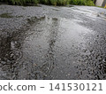 Wet road surface 141530121