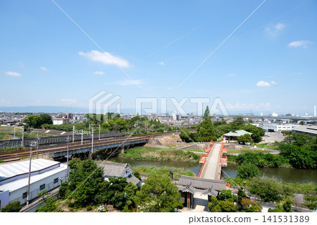 2025年7月,從清須城向西眺望,愛知縣清須市 2025年7月,從清須城向西眺望,愛知縣清須市 141531389