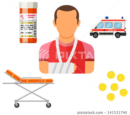 Patient Medical Square Banner Patient Medical Square Banner 141531740