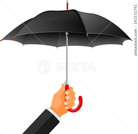 Umbrella in Hand Umbrella in Hand 141531741