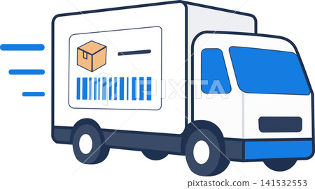 Package Delivery Box Truck for Logistics Shipping Package Delivery Box Truck for Logistics Shipping 141532553