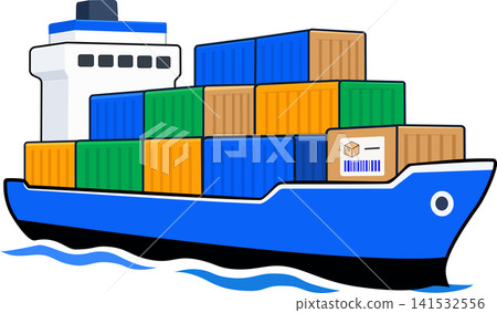 Container Ship for International Freight Shipping Container Ship for International Freight Shipping 141532556