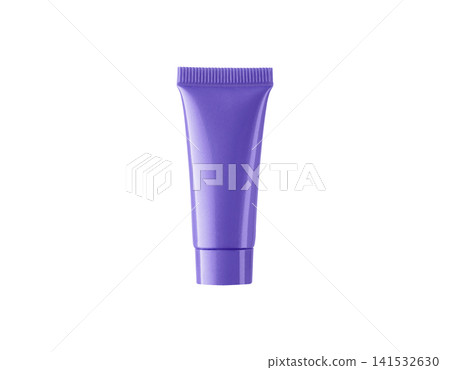 Purple plastic tube for medical ointment or travel size skin care product mockup Purple plastic tube for medical ointment or travel size skin care product mockup 141532630