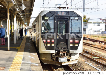 Scenery at Kuroiso Station on the JR East Utsunomiya Line (Winter 2023) Scenery at Kuroiso Station on the JR East Utsunomiya Line (Winter 2023) 141532916