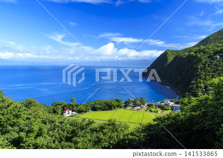 從西伊豆眺望駿河灣和富士山 從西伊豆眺望駿河灣和富士山 141533865