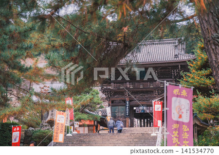 [Hase-dera Temple] Scenery of a temple deep in the mountains of Nara 141534770