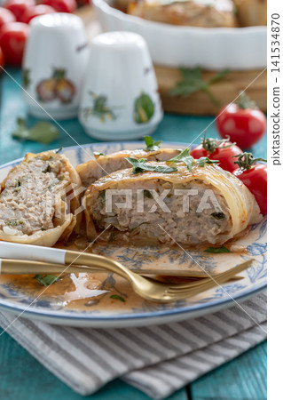Stuffed Cabbage Rolls. Stuffed Cabbage Rolls. 141534870
