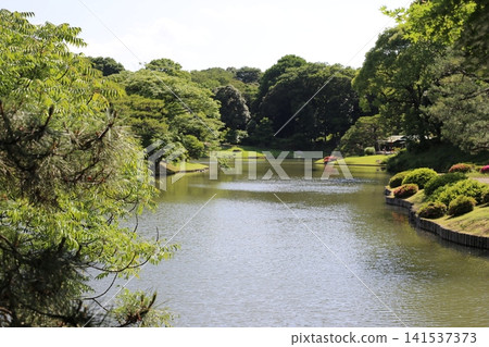 六義園，江戶時代大名庭園的代表作。 141537373
