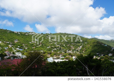 從美屬維京群島聖托馬斯島黑鬍子城堡看到的景色 從美屬維京群島聖托馬斯島黑鬍子城堡看到的景色 141538076