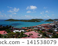 View from Blackbeard's Castle on St. Thomas Island, U.S. Virgin Islands 141538079