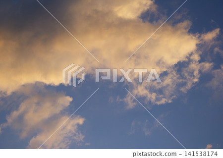 It is the sunset sky 141538174