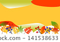 [Autumn] Tag for banner illustration material inspired by autumn foliage scenery 141538633