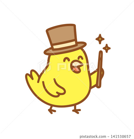 cute chicken as a magician cute chicken as a magician 141538657