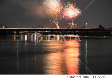 Kano River Firework Display Kano River Firework Display 141539609