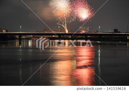 Kano River Firework Display Kano River Firework Display 141539616