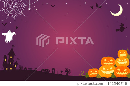Simple frame for a dark Halloween (horizontal) Simple frame for a dark Halloween (horizontal) 141540746