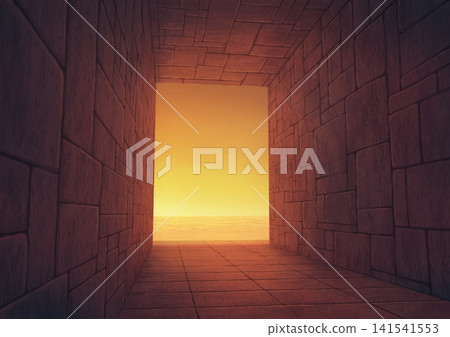 Sky Dungeon Entrance/Exit - Background Illustration 04 Sky Dungeon Entrance/Exit - Background Illustration 04 141541553