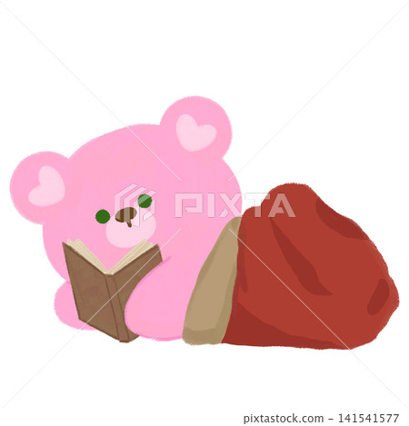 Cute Bear Read a book Cute Bear Read a book 141541577
