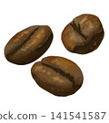 Freshly roasted coffee beans Freshly roasted coffee beans 141541587