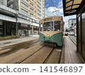 Street section where trams run 141546897