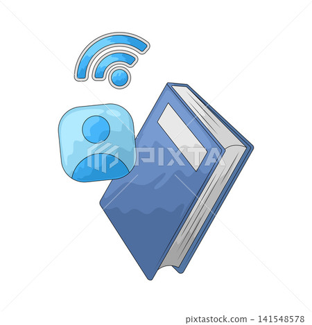Illustration of Study Online Illustration of Study Online 141548578