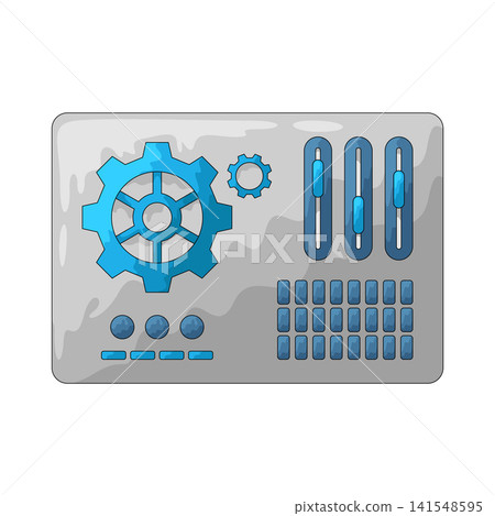 Illustration of Control Panel Illustration of Control Panel 141548595