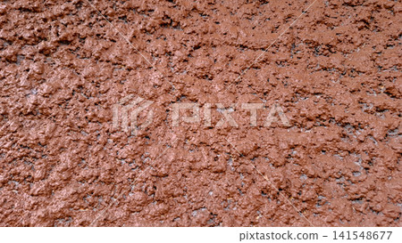 Coarse Brown Painted Stucco Wall Texture Pattern Coarse Brown Painted Stucco Wall Texture Pattern 141548677