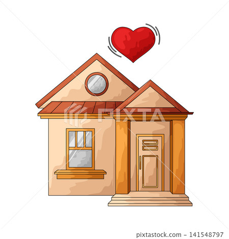 Illustration of Home Illustration of Home 141548797